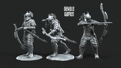 Arqueros - Dragon Army -  Davale Games