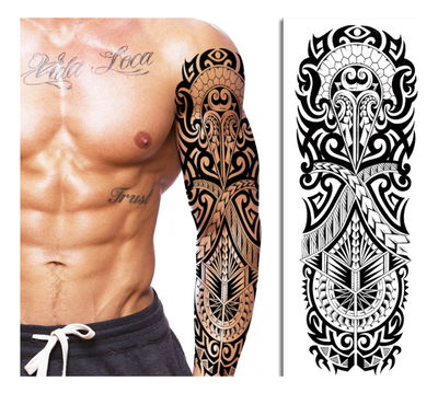 Tatuaje temporal manga Tribal 1 