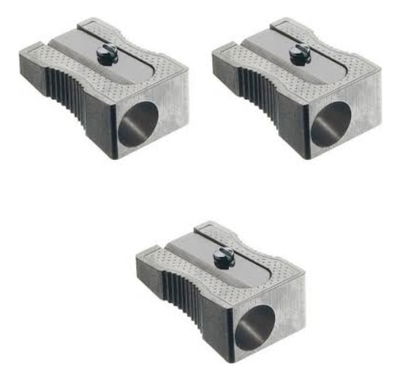 Sacapuntas Metalico X3 Unidades Skycolor Once
