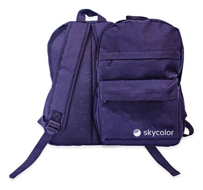 Mochila Escolar 36x25x10cm Chicago-navy Skycolor Calidad