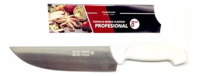 Cuchillo 8 Mango Plastico Cocina Asado Gourmet Inoxidable