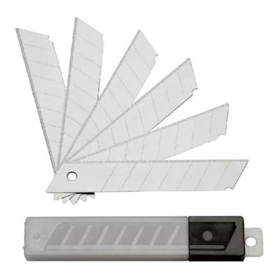 Repuesto Para Cutter Grueso Ancho 18mm X 10 Hojas Mencho