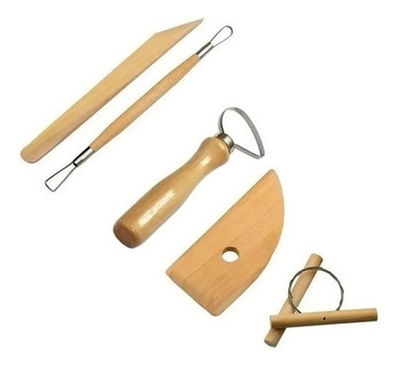 Kit Set Herramientas Para Arcilla Ceramica Estecas X 5u