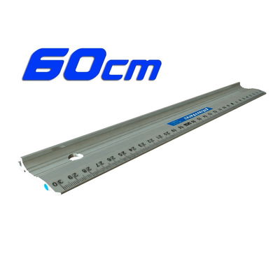 Regla De Corte Plantec 60cm Aluminio Perfil Anticorte