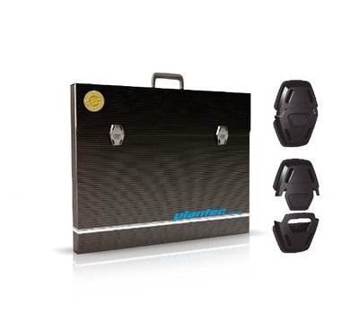MALETIN 52 X 72 X 5 CM CORRUGADO PLASTICO NEGRO