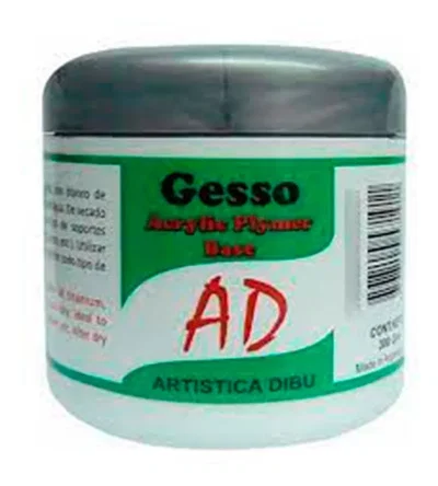 Gesso Acrilico Profesional Pote 300gr.a-d