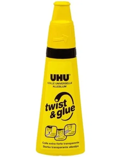 Uhu Twist Glue Frasco Facil 90gr Adhesivo Universal