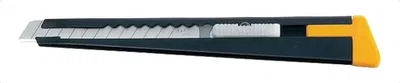 Cutter Olfa 180 Negro 9mm Multiuso Metal Eva Papel Plástico