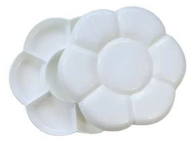 Mezclador Paleta 6 Cavidades C/tapa Tempera Acrilico artdibu