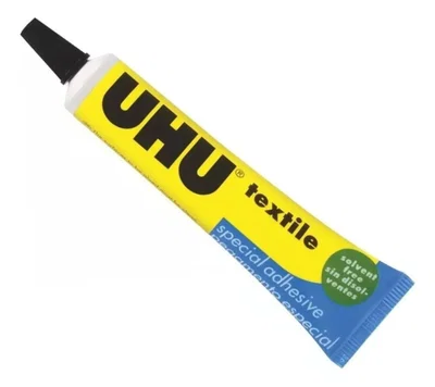 Uhu Textil Pegamento Para Telas Pomo 19ml Color Transparente