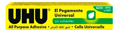 Pegamento Universal Uhu 20ml Sin Solvente - Apto Telgopor