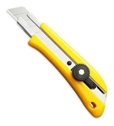 Cutter Olfa Bn-l Cortante 18 Mm Con Traba Tipo Rueda