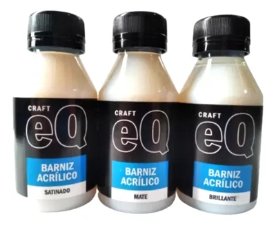      Barniz Acrilico Eq Brillante Satinado Mate X 100ml