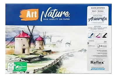 Block Acuarela Art Nature 230gr Multitecnica A3 20h 89789