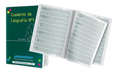 Cuaderno Plantec Caligrafía Nº 1 - nivel tecnico inicial 9951