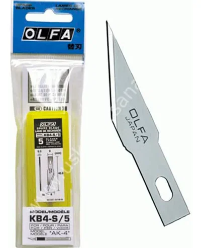 Hojas De Cutter Olfa Modelo Kb4 S5 Para Lapiz De Corte