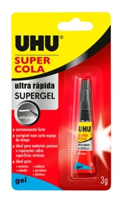 Pegamento Líquido Uhu Super Glue Instantaneo