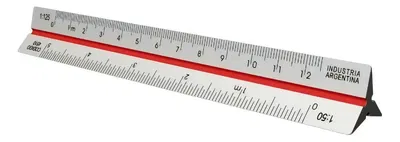 Plantec Mini Escalímetro 10 Cm 6 Escalas Bajas 4510