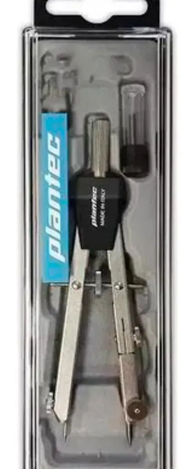 Compas Balustrín Plantec A Bigotera Ajuste Micrométrico 9105