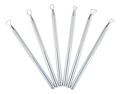 Set De 6 Devastadores De Aluminio Para Arcilla Y Cerámica