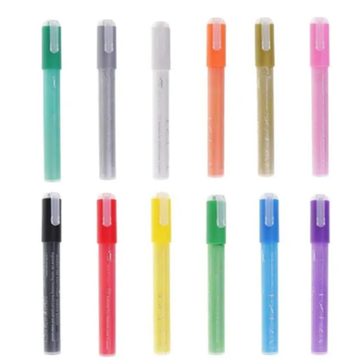 Marcadores De Pintura Acrílica 12 Colores Calidad