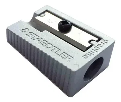 Sacapuntas Metálico Staedtler 510 Simple Un Orificio Lápices