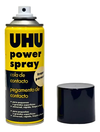 Adhesivo En Aerosol Uhu Power Spray X 200 Ml