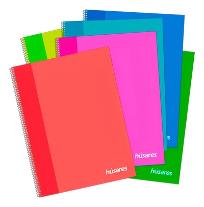 Cuaderno Universitario Húsares A4 - Rayado / Cuadriculado