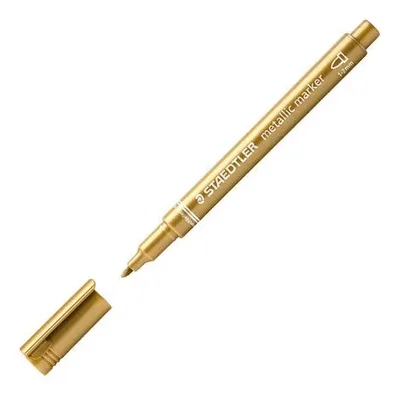 Marcador Metalizado Staetdtler 1-2mm oro Plata