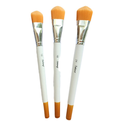 Pack X3 Pinceles Grandes Lengua De Gato Artísticos Semipro