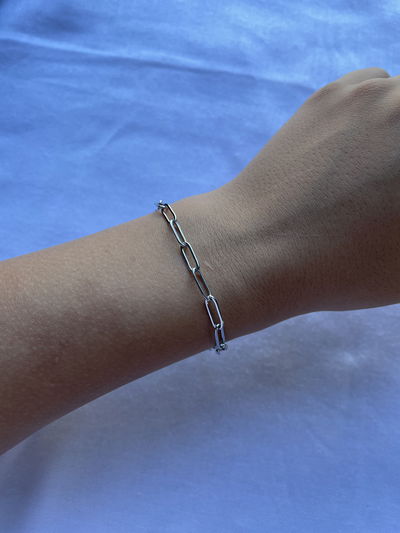 Pulsera Paz Silver