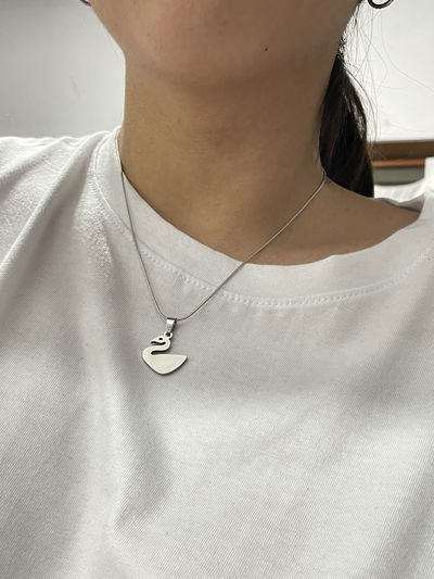Collar Cisne Silver
