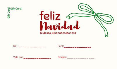 Gift Card Navideña