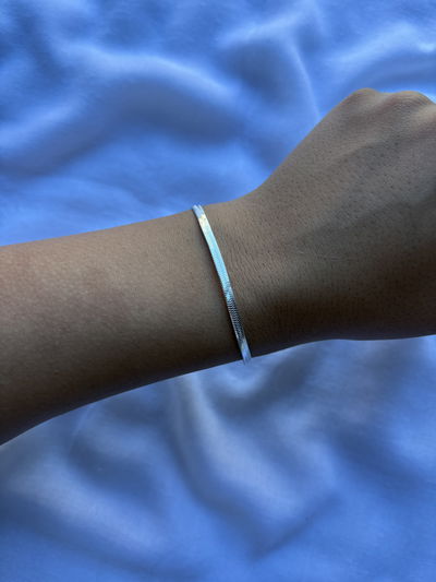 Pulsera Snake Blanco