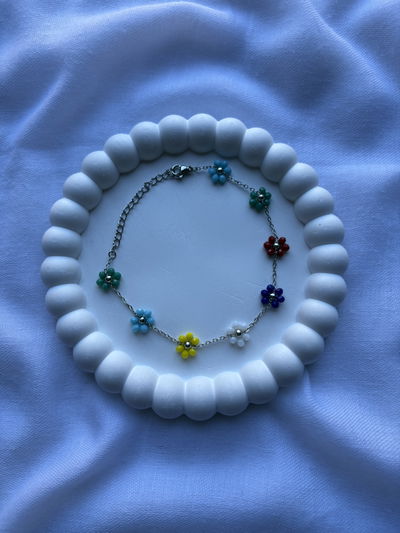 Pulsera Luz Plateado