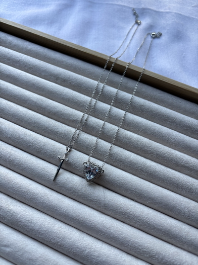 Conjunto corazón y espada