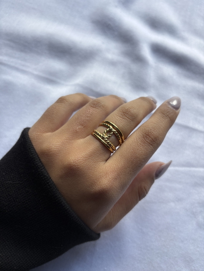 Anillo Coraline Dorado