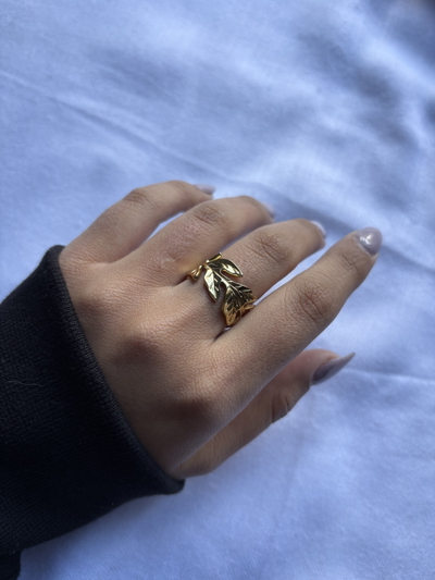 Anillo Eliza Dorado 