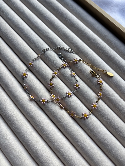 Pulsera Margarita Rosa