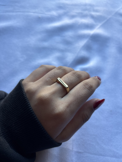 Anillo Amelie Dorado