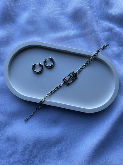 Pulsera Cross Silver