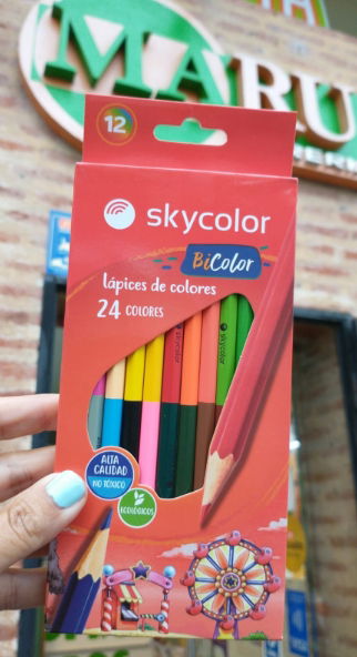 Lapices Bicolor Skycolor