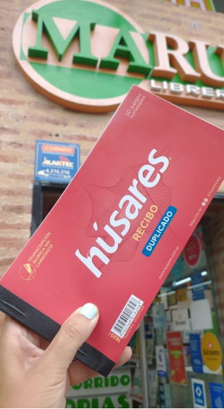 Recibo Husares Duplicado