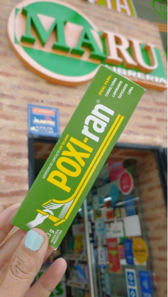 Pegamento Poxiran