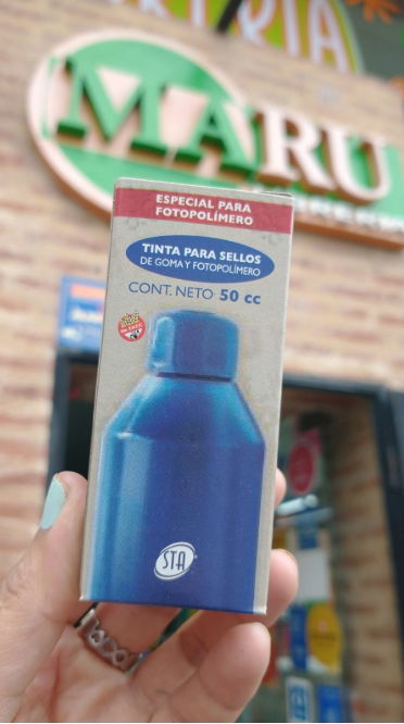 Tinta para sellos Sta. 