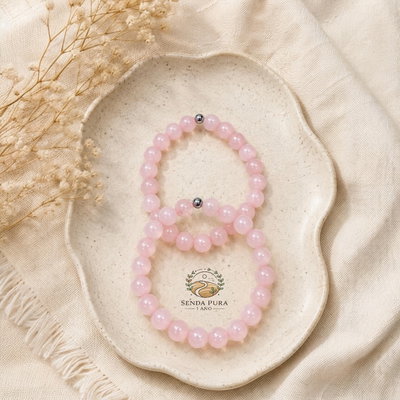 Pulsera Cuarzo Rosa
