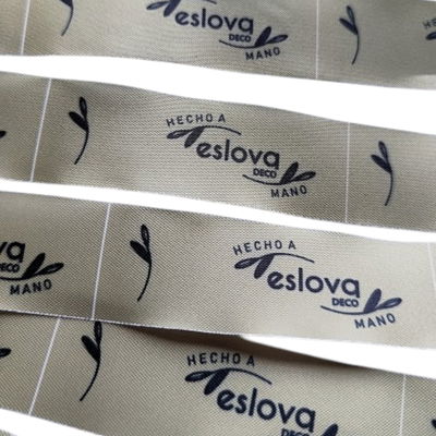 Etiquetas de Saten Opaco Para Coser