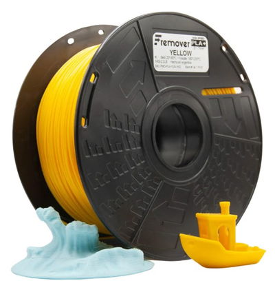 Fremover Filamento High Speed PLA+ Rollo x1 KG – Sin Caja AMARILLO
