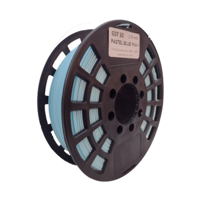 GST3D Filamento PLA+ Rollo x1 KG (Sin Caja) celeste pastel