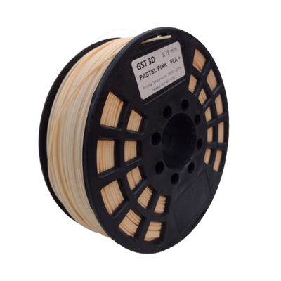 GST3D Filamento PLA+ Rollo x1 KG (Sin Caja) rosa pastel